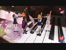 ［VRoid_MMD］私小説から飛び出たヒロインたち／ハッピーシンセサイザ（重音テト＆電圧空UTAUカバー）