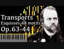 【アルカン】48のモチーフ集ーエスキス第4巻第44番 - 有頂天 - Op.63-44 -【Synthesia/Alkan/Transports/Esquisses-48 motifs】