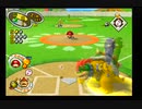 【ゲーム実況:スーパーマリオスタジアム ミラクルベースボール】GC:とある島での戦い!暴れん坊怪獣VS心優しき恐竜!!
