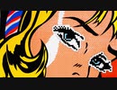 イラスト制作動画『DOT eye Girl_with hair ribbon』