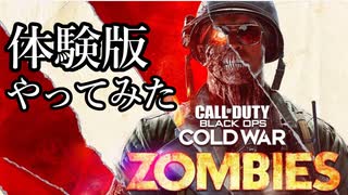 COD:CWゾンビ体験版やってみた