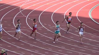 第３５回 静岡国際陸上競技大会　男子４００ｍ　１組