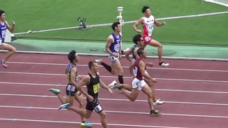 第３５回 静岡国際陸上競技大会　男子４００ｍ　３組