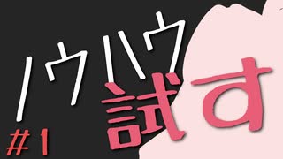 【オープニングを作る】ボイロノウハウ祭で技術を学んだけど、動画を見るだけじゃ何も得られないので実際に試してみた動画 #1【ボイロノウハウ祭】