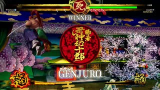 サムライスピリッツ 鈍足覇王丸が真っ二つ！（シリーズ382!)