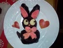 のまさんち「【シマいリス】キャラチョコケーキ　魔女の宅急便のジジ（笑）」