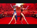 【東方MMD】咲夜と美鈴で宵々古今【めーさく】