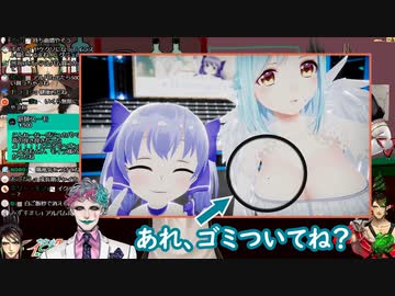 モイラ様の胸にあるホクロをゴミだと勘違いするジョー・力一