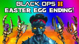 Black Ops 2 Origins Zombies Easter Egg Ending (Last Steps Complete & Cutscene / Release Samantha)