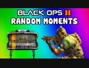 Black Ops 2 Random Funny Moments - POO Map, Trolling Delirious, Rage Reactions, Flak Jacket!