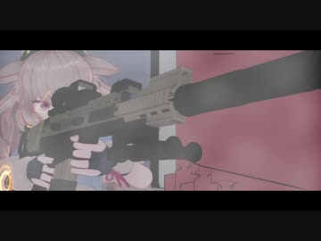 【MMD】ちえピノめめすずが銃で戦うやつ【アイドル部】