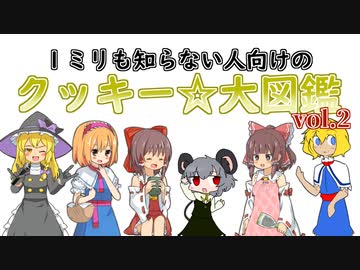１ミリも知らない人向けのクッキー☆大図鑑vol.2