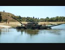 【トルコ】アルタイ戦車を載せて水上航行するSAMUR自走浮橋