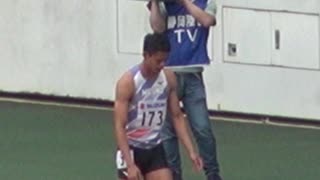 第３５回 静岡国際陸上競技大会　男子４００ｍＨ　５組