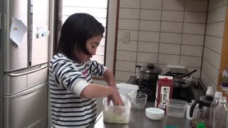 【作ってみた】小学校の菜園で採れた大根を使ってお漬物、2種類を作るあい❤お漬物が大好きですwww