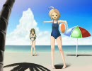 【夏の絵画展】夏っぽいの描いてみた