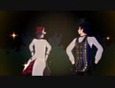 【MMD文アル】道化師と手品師のレディーレ【乱・安】【カメラ・ステージ配布あり】