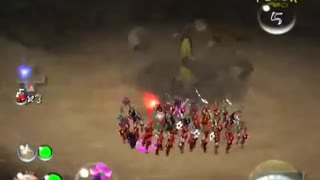 【実況】100匹ピクミンと行く御宝探しの旅3日目