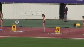 【市川華菜選手】第３５回 静岡国際陸上　女子２００ｍ