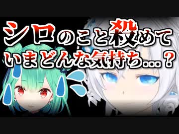 大先輩シロの圧倒的な圧に潰されるしあ