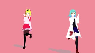 【自分用】自分で作った自分とヤンデレラ流ばいすさんでダンスロボットダンスを踊ってみた
