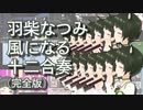 【あにまーれ】羽柴なつみ 風になる 十二合奏【リコーダー】