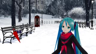 初音ミクで『雪の降る町を』　高英男　feat:初音ミク(Lat式)