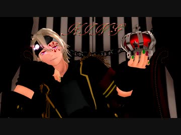 【鬼滅のMMD】KING　2本立て【宇髄天元】【1080p】※非公式お着換え(軍帽無)