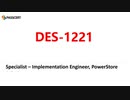 DELL EMC DES-1221 Training Questions