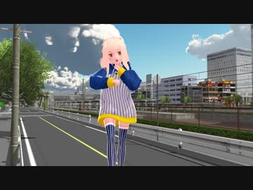 【VRoid_MMD】うさです／ハートアラモード（重音テトUTAUカバー）
