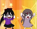 【creepypasta meme】Ah U-u-ine ine(0ﾟ・∀・) Nina the killer and Sally Williams