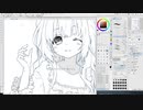 リリィ#5表紙メイキング