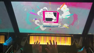 【CHUNITHM】ECHO(EXPERT)AJ手元