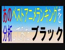 あのベストアニメランキング2020を分析してみた（ブラック）