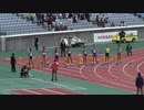 ２０１８年ジュニアオリンピック　男子Ｂ１００ｍ準決勝２組
