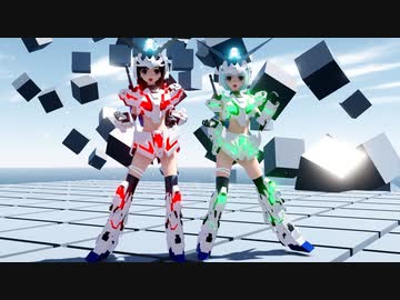【MMD】らぶ式Chocolat・Mintで『ロミオとシンデレラ』1080p
