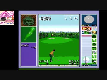 PCエンジン　パワーゴルフ2 【サントリーオープン予選】