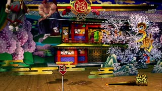 サムライスピリッツ 鈍足覇王丸が真っ二つ！（シリーズ383!)