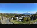 ある日の桜島（その２４７）＜市道脇のちょっとしたスペースから桜島＞