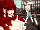 【東方MMD】 キネマカラーが幻想入り　岡崎教授と助手のちゆりでDONUTS HALL　
