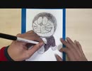 次世代アート【spiral pen art】ただペンでぐるぐるまわす。ドラ●もんをぐるぐる回す。デジタルの中でアナログは目立つ。