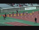 ２０１８年ジュニアオリンピック　男子Ａ１００ｍ予選３組