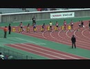 ２０１８年ジュニアオリンピック　男子Ａ１００ｍ予選４組