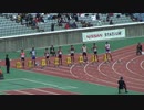 ２０１８年ジュニアオリンピック　男子Ａ１００ｍ予選６組