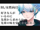 えっちな女性向け/腐向け 好きな人がいるのに先輩から求められ、先輩の味を覚えさせられる