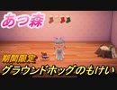あつまれどうぶつの森　グラウンドホッグのもけい入手方法は！？期間限定！最新アプデ情報　【あつ森】