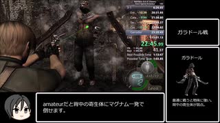 【WR】バイオハザード4 NG Amateur 1:14:36【LRT】解説動画part3