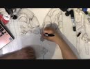 【エルシャダイ９周年記念展】ライブペイント生中継＜３４日目＞【2020年配信】