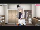 アリスギア3周年ホーム画面ドローン視点 真理、杏奈、朱音