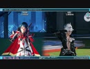 PSO2:NGS ロビーアクション 693「拳ポーズ」+700「「1」ポーズ」+713「「2」ポーズ」